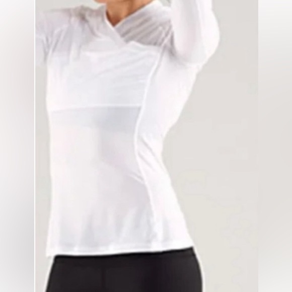 Lululemon Sunbeam Ivory/Cream Running Shirt - Picture 1 of 5